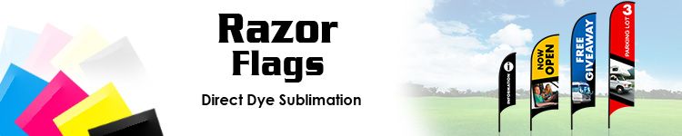 Razor Flags | SignLine.com