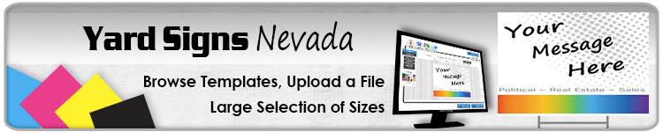 Advertising Yard Signs Nevada- Order Online