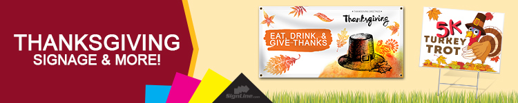 Thanksgiving Signage | Signline.com